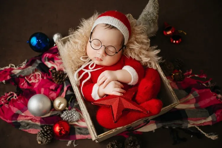 Noël avec un nouveau-né : Conseils et idées