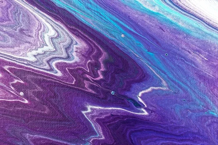 Voici comment faire du violet en peinture