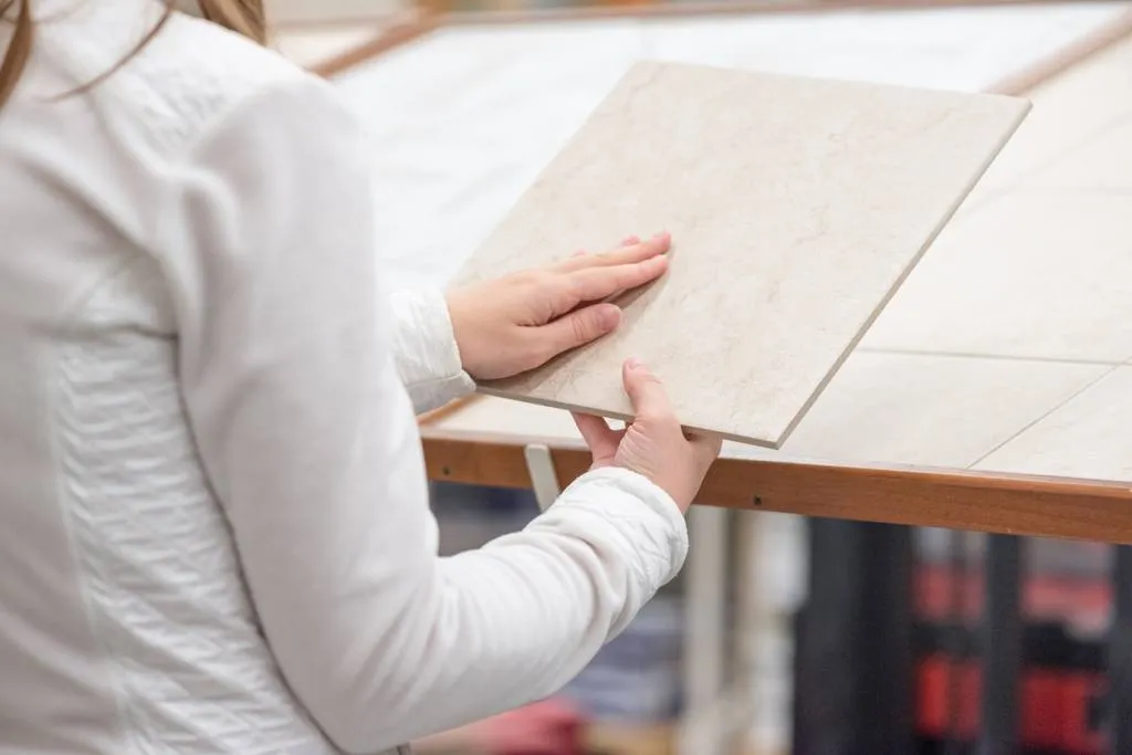nuances de beige carrelage sol