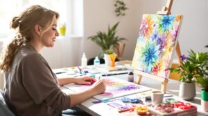 Diamond painting : l’art créatif qui réduit le stress !