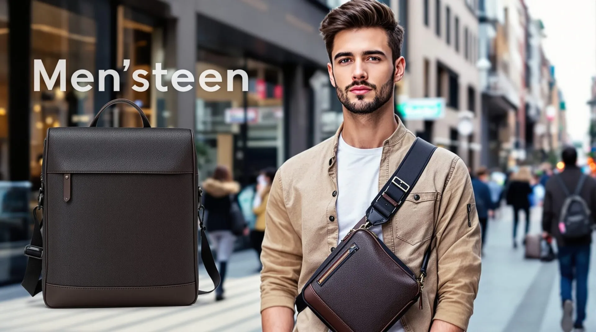 Sac bandoulière homme : les tendances à suivre pour une allure urbaine