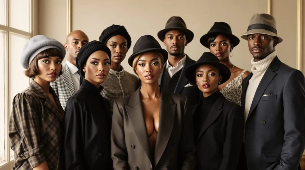 chapeau pour cheveux courts