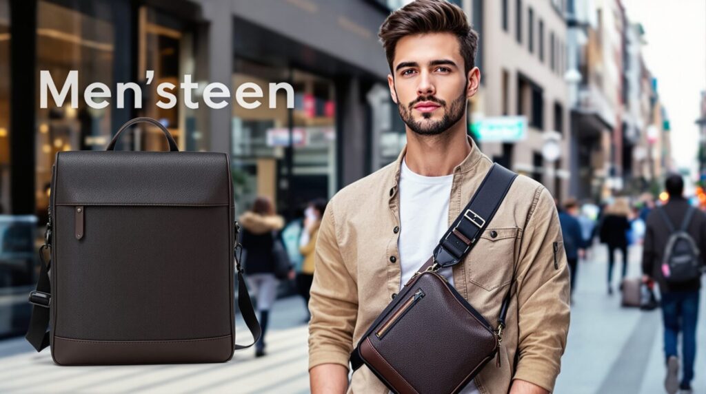 sac bandoulière homme