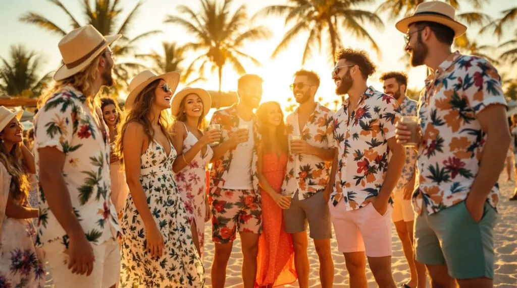 soirée thème plage tenue
