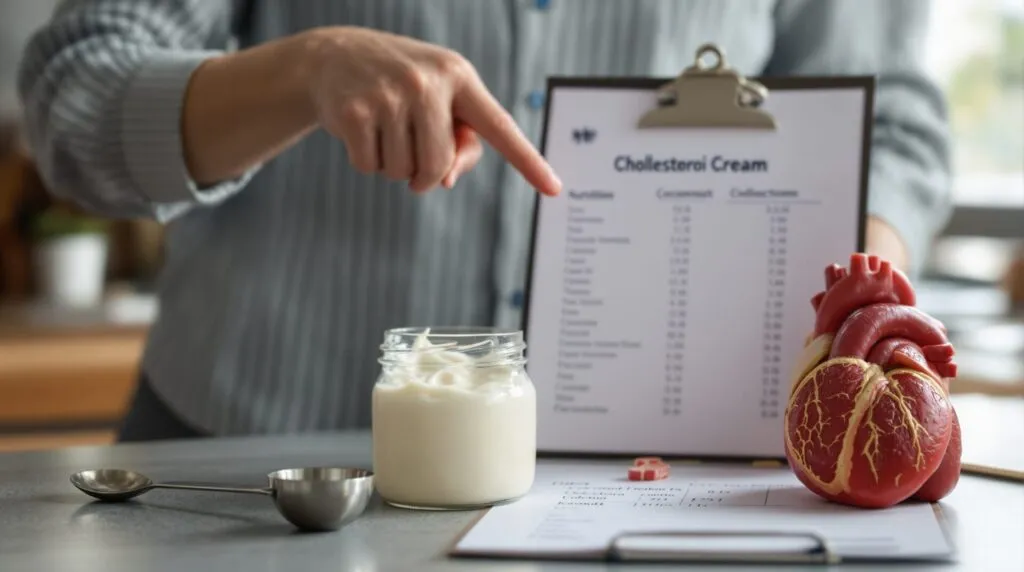 creme de coco et cholesterol
