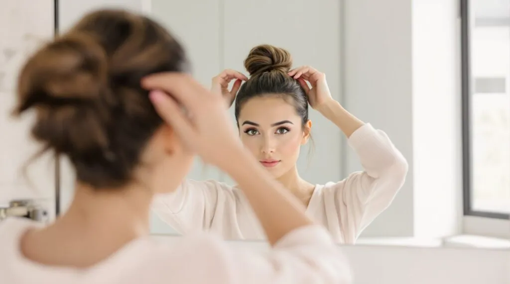 comment faire un chignon pour cheveux court
