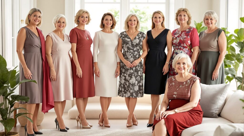robes femmes 60 ans
