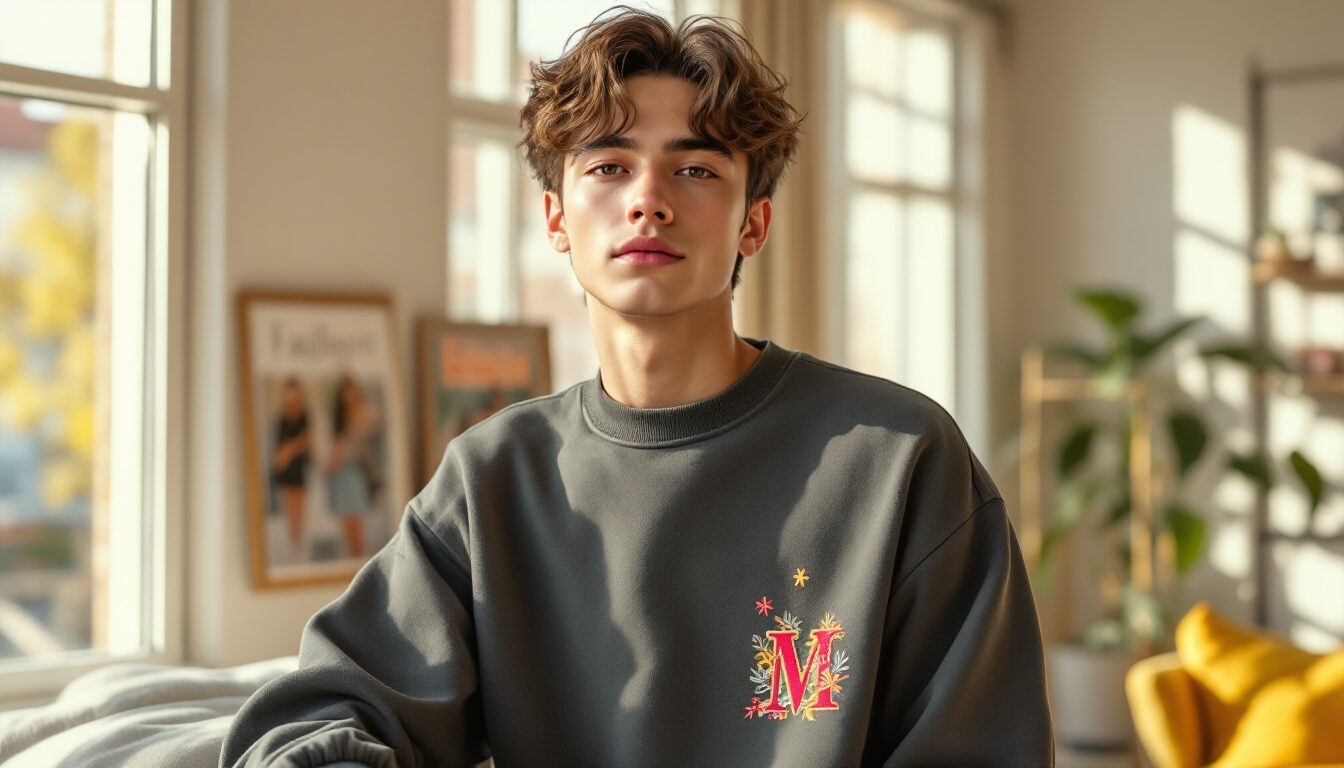 sweat broderie personnalisée
