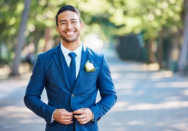 costume mariage élégance matière homme