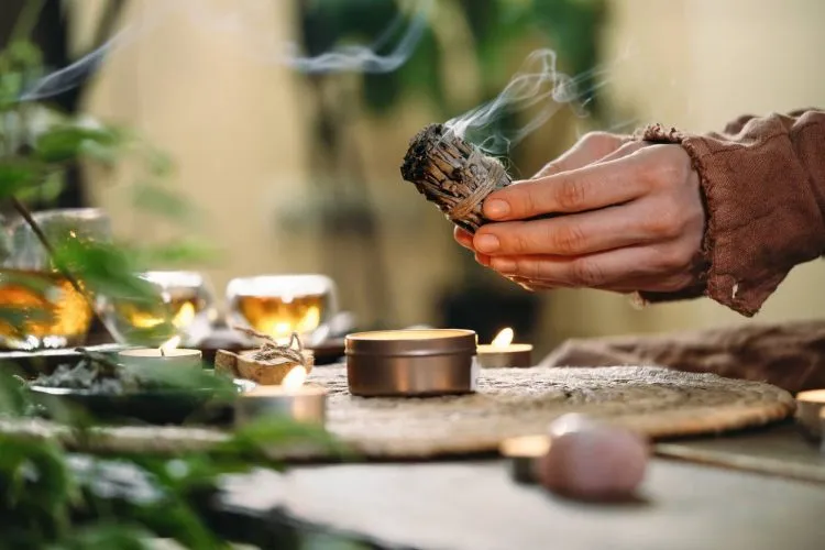 rituel purification sauge