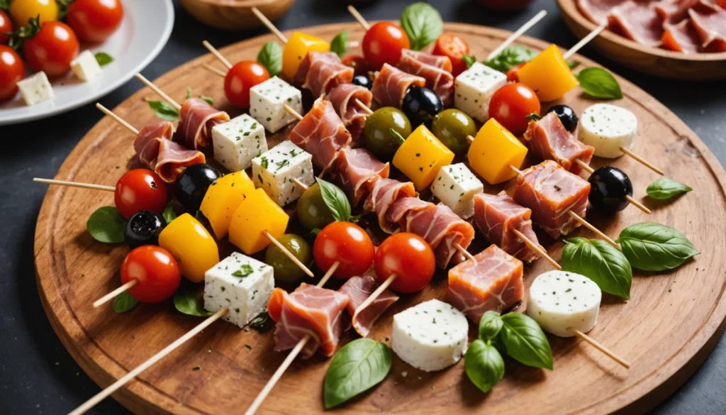 brochette apéro à faire la veille