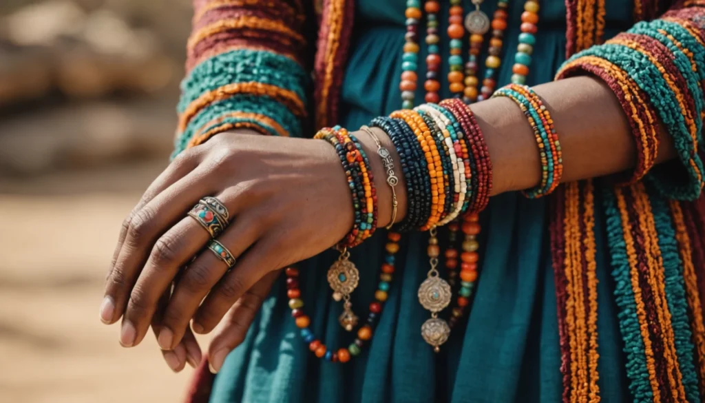 collier de perle de rocaille