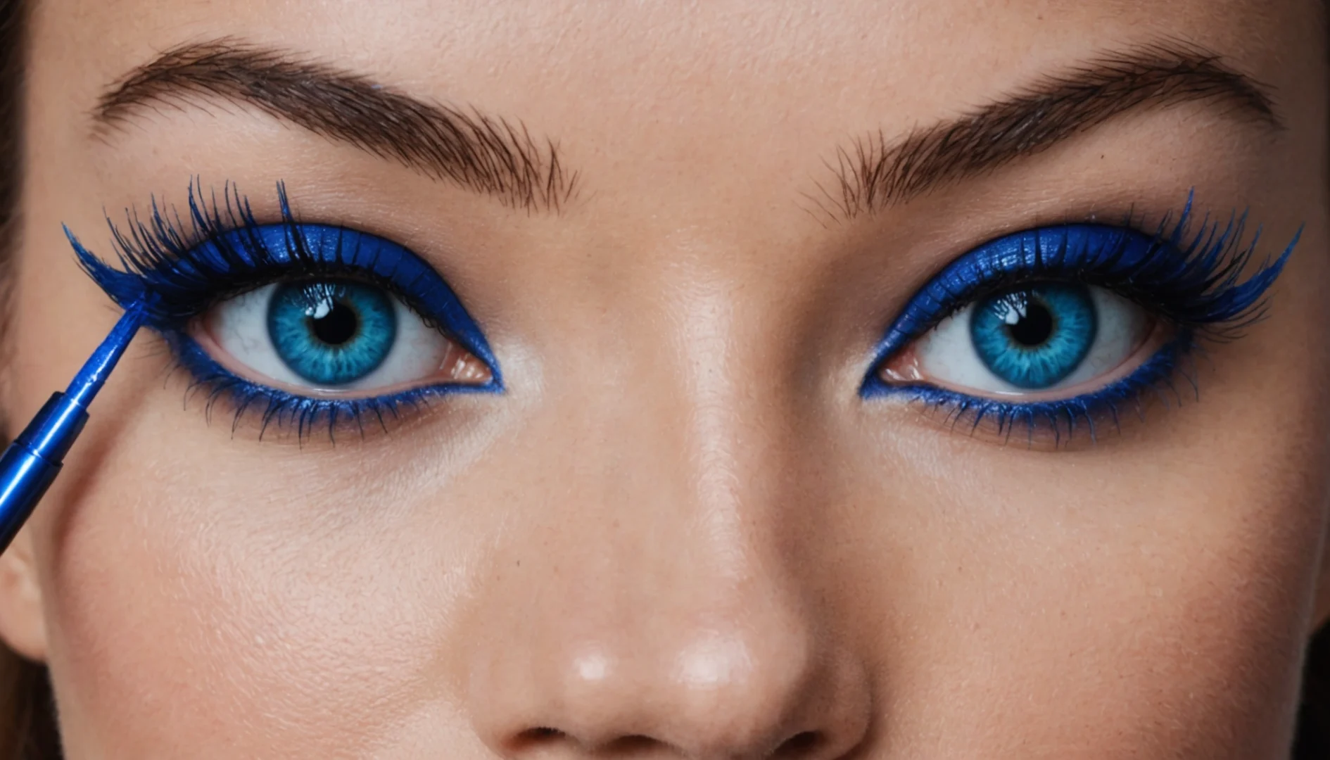 Mascara bleu électrique vs bleu marine : lequel choisir selon votre carnation ?