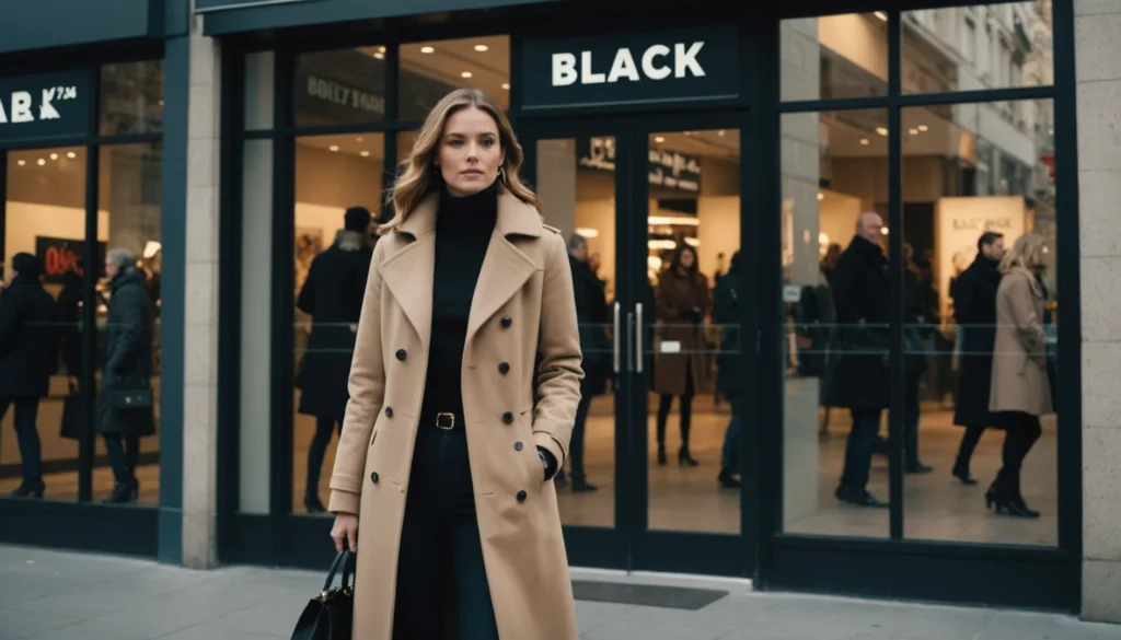 black friday manteau femme