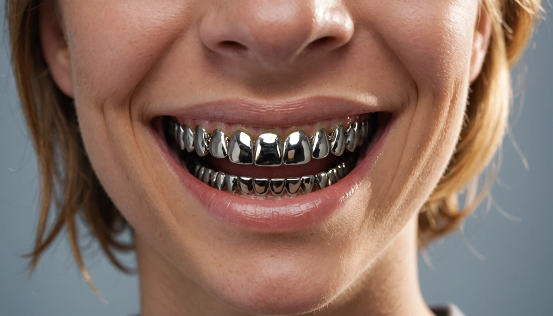Bracelets métalliques sur dents : élégance inattendue et confort assuré