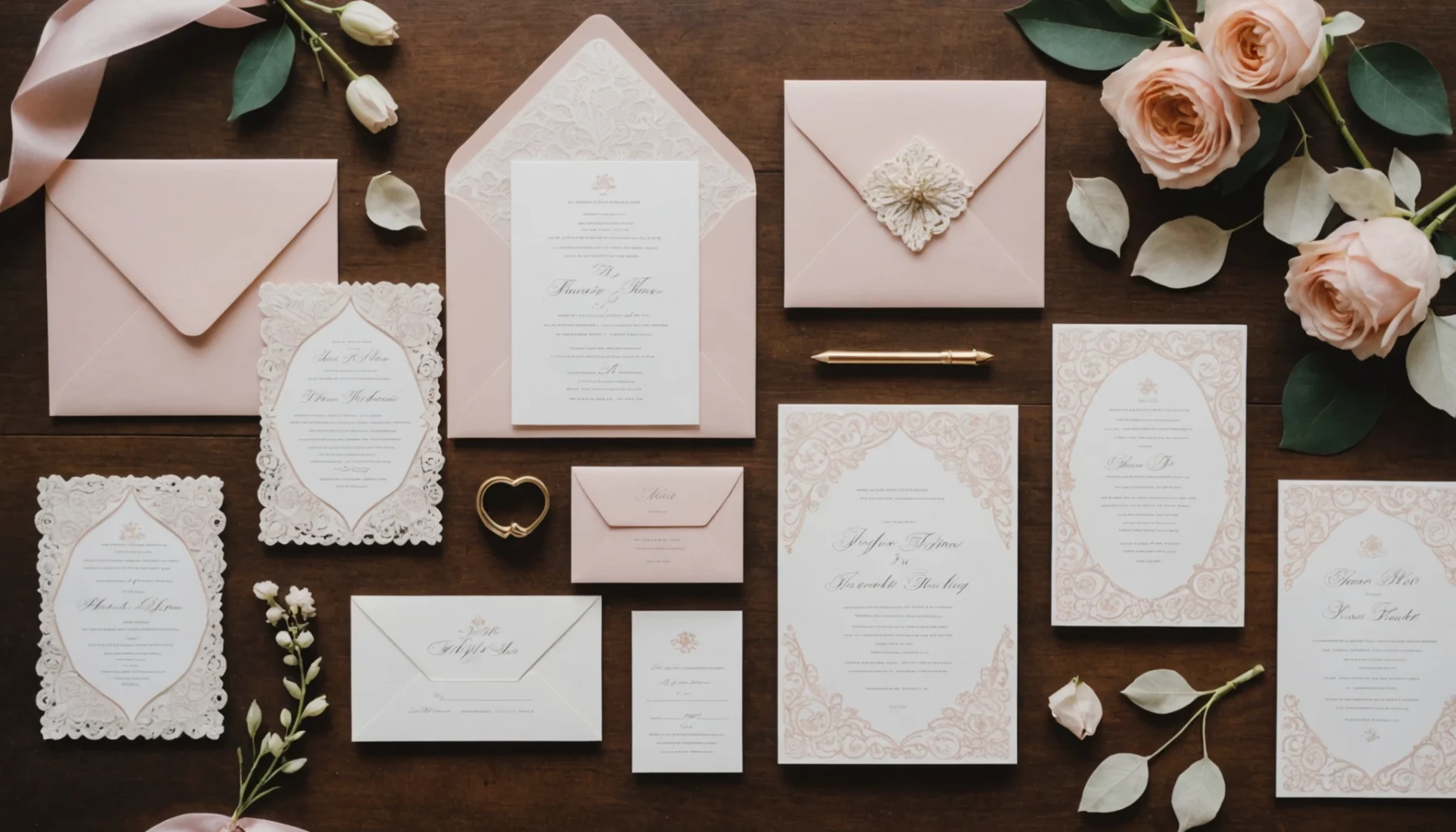 Des polices DaFont pour sublimer vos invitations de mariage féminin