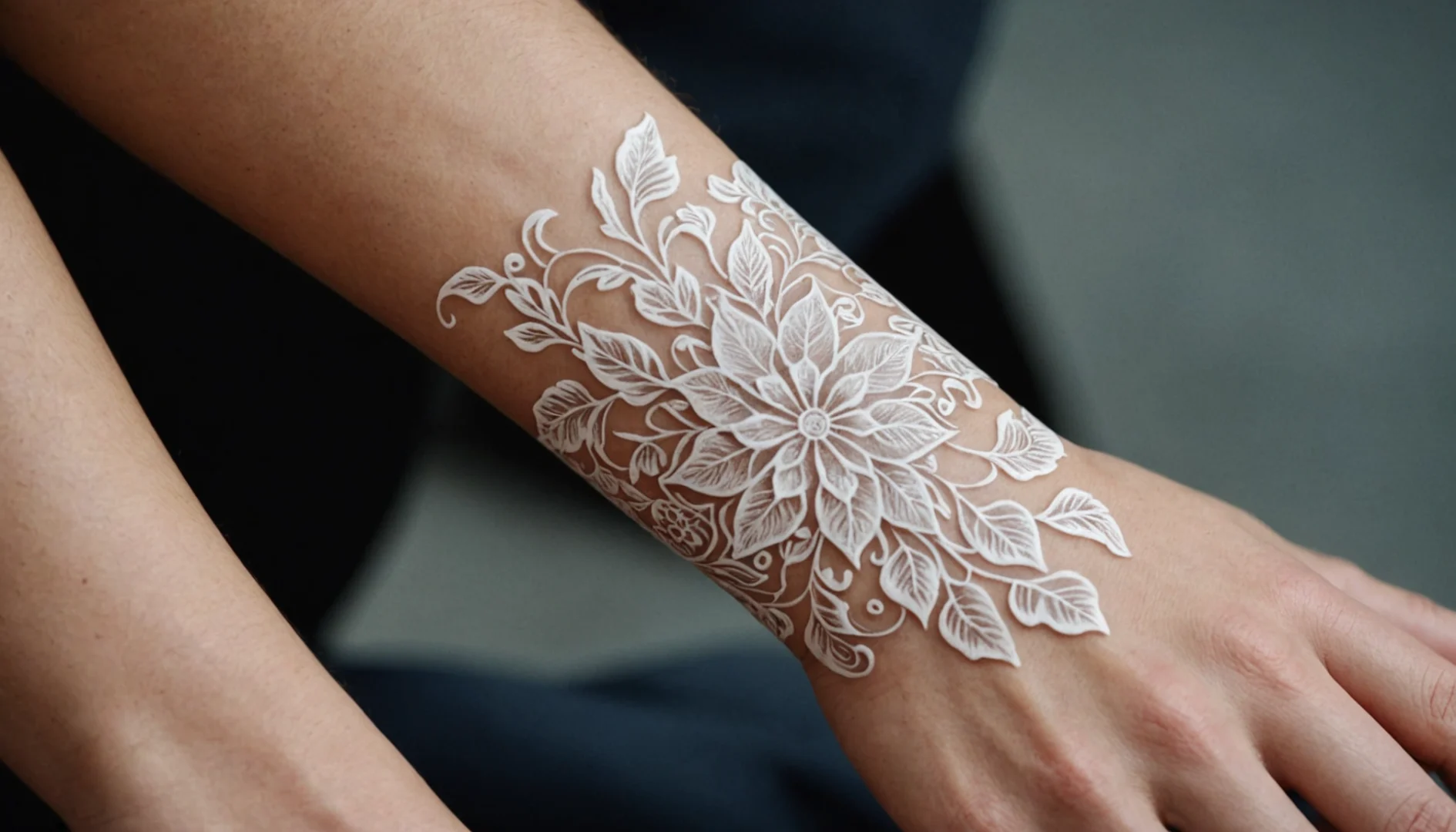 Tatouage blanc : élégance subtile et défis pour une peau raffinée