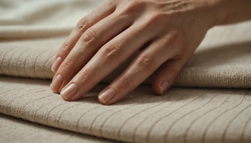 ongles striés