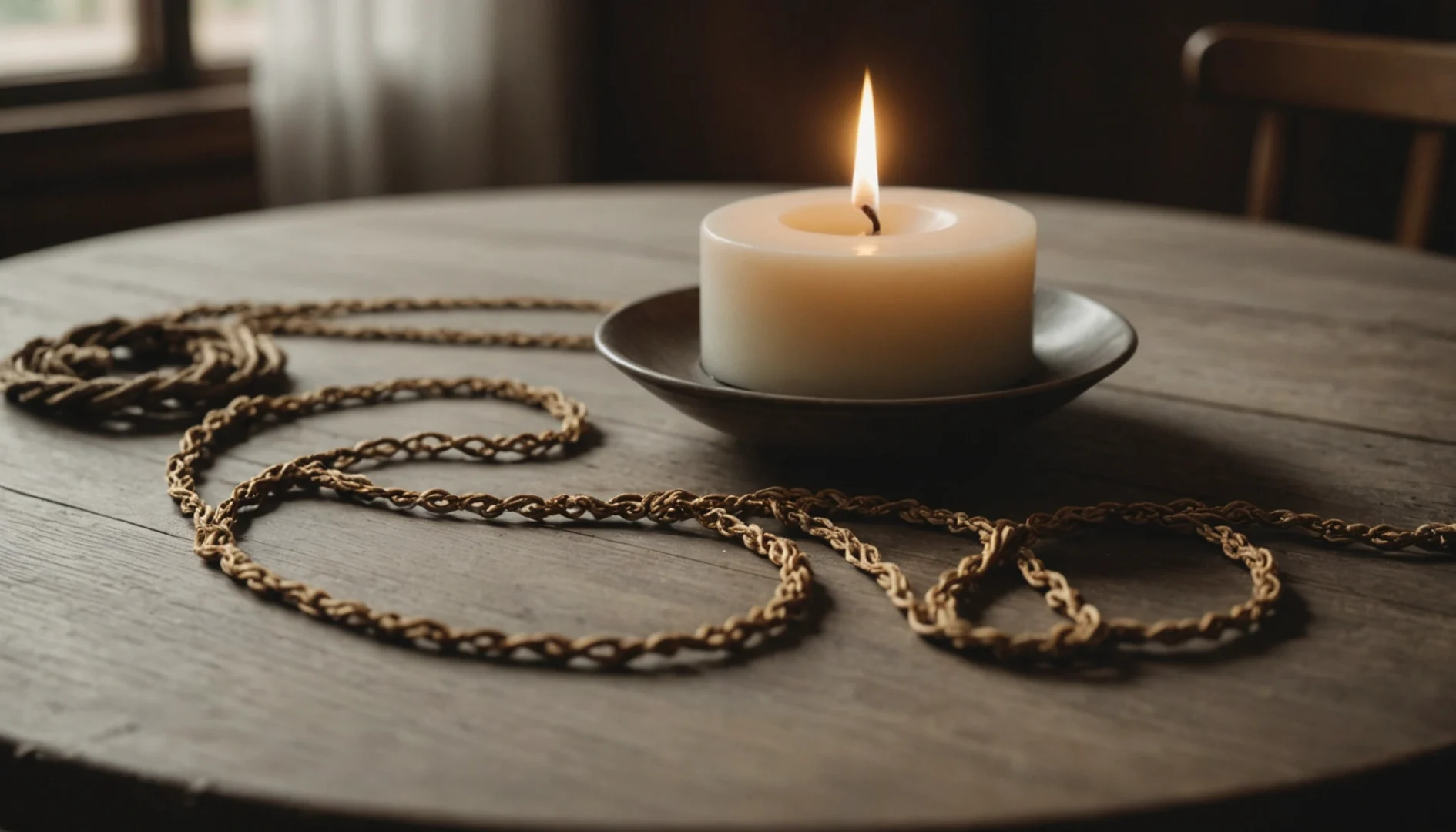 Quand un collier s’emmêle : révélations spirituelles pour l’âme féminine