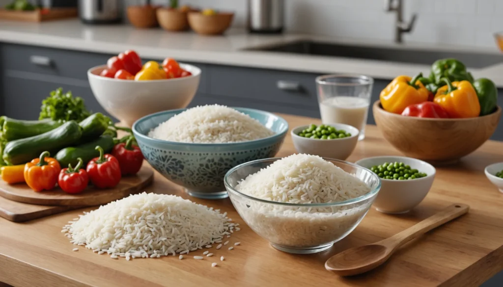 combien de riz par personne