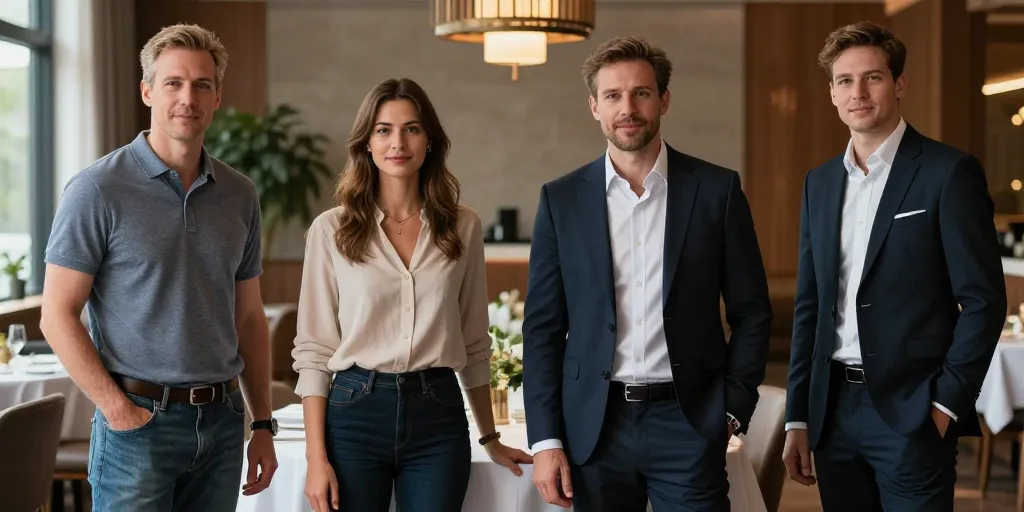comment s'habiller pour aller au restaurant