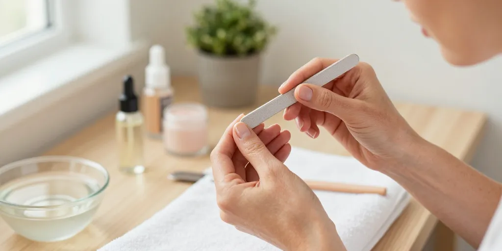 entretien des ongles des mains