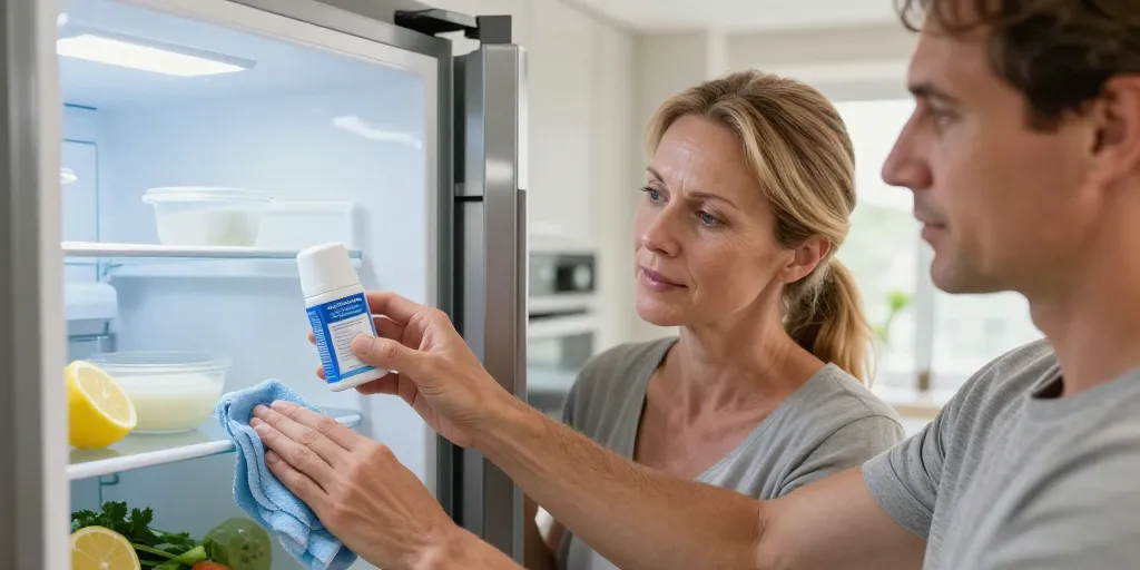 odeur dans refrigerateur