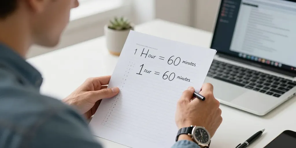 Convertir heure en minute : la méthode pour mieux gérer votre temps