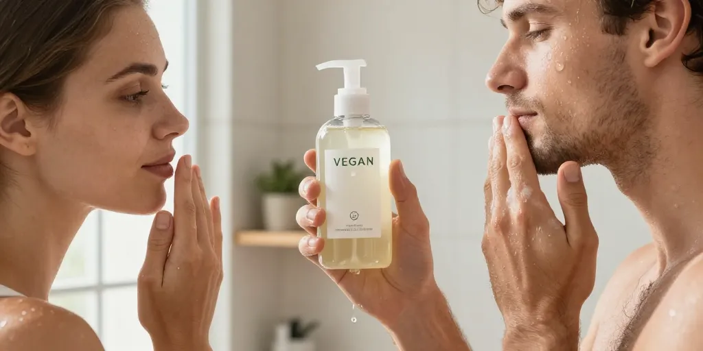 Gel douche vegan : le meilleur choix pour peau sensible et rechargeable ?
