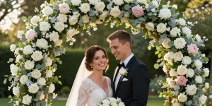 arche de fleur pour mariage