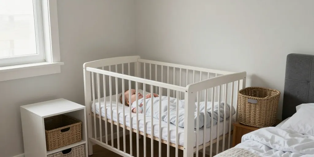 Bébé dort dans la chambre des parents : comment aménager un coin nuit pratique sans transformer toute la pièce ?