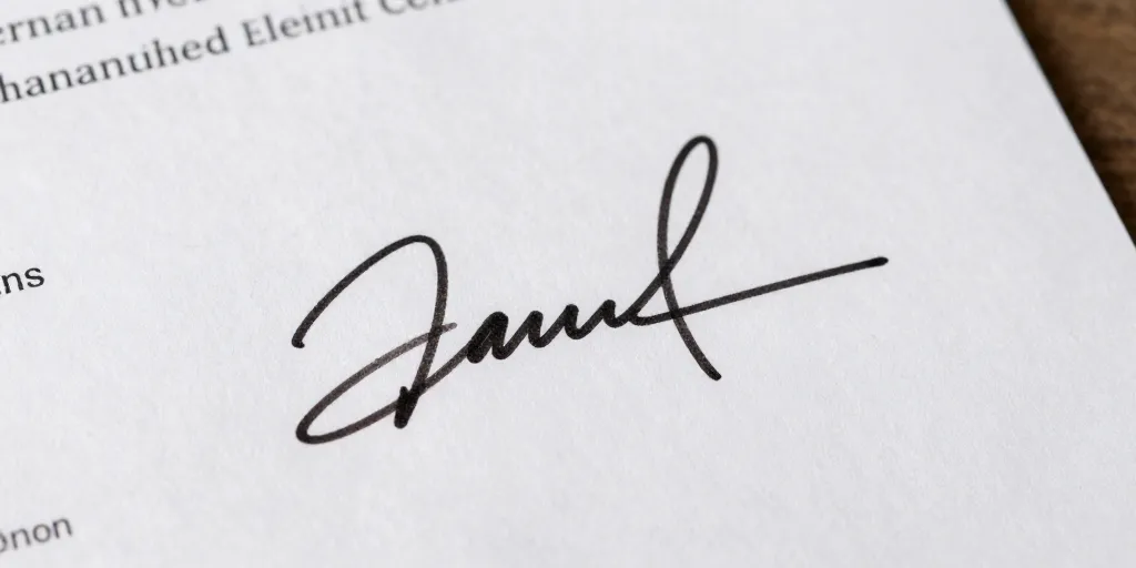Personnaliser ses documents : la signature en image