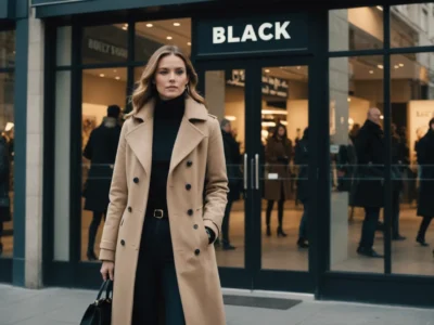 black friday manteau femme