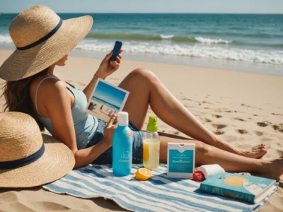 bronzage peau blanche