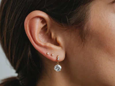 boucle d'oreilles 2eme trou