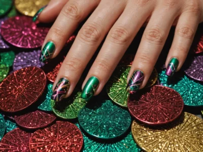 faux ongles couleurs