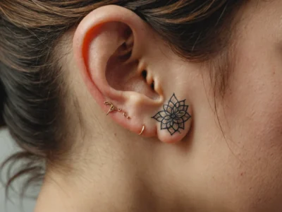 tatouage derriere oreille signification